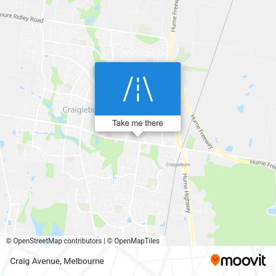Craig Avenue map