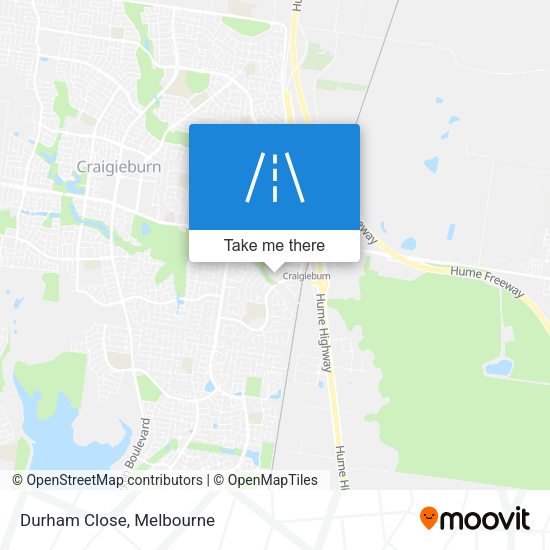 Durham Close map