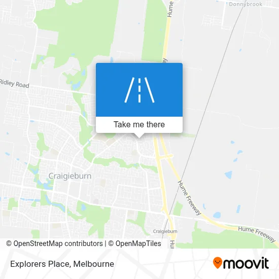 Mapa Explorers Place