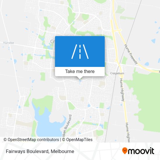 Fairways Boulevard map