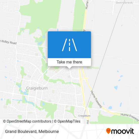 Grand Boulevard map