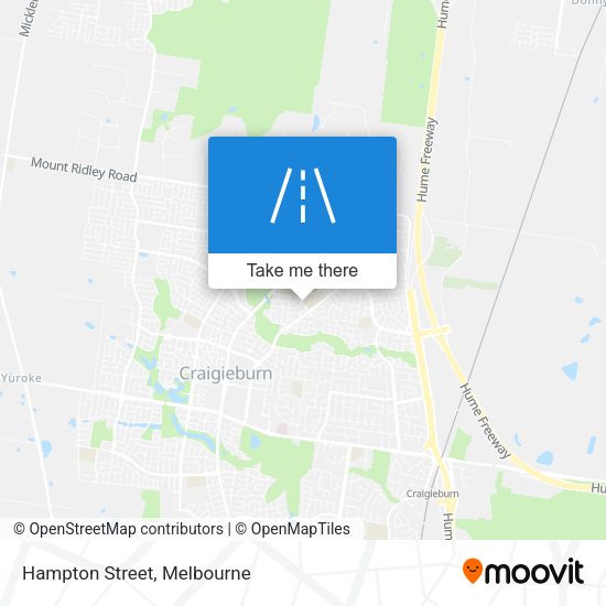 Hampton Street map