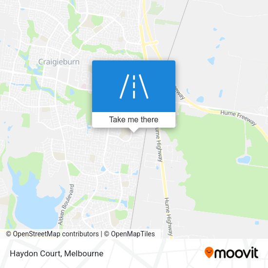 Haydon Court map