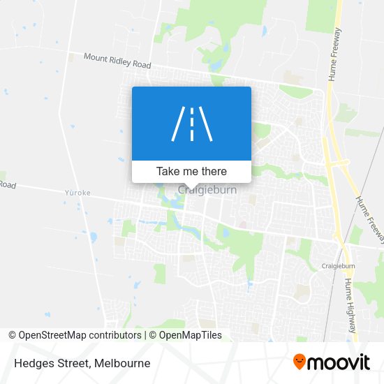 Hedges Street map