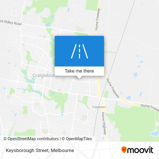 Keysborough Street map