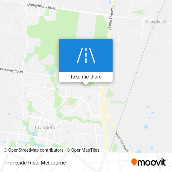 Parkside Rise map