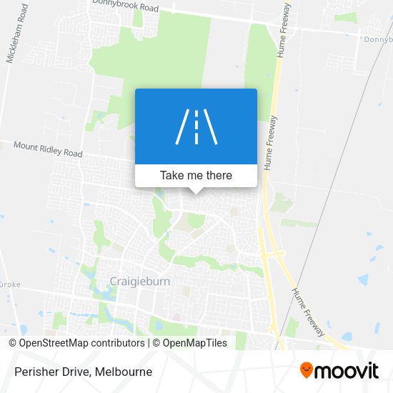 Perisher Drive map