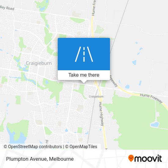 Plumpton Avenue map
