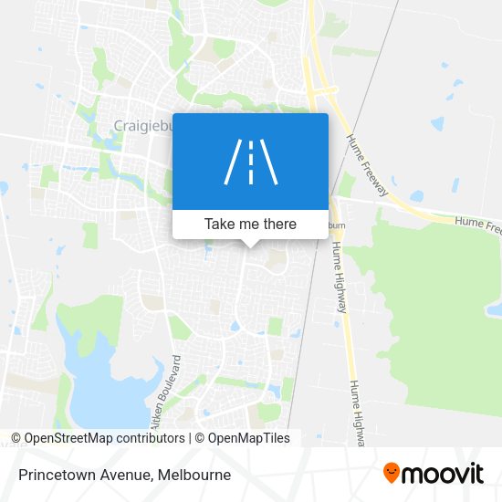 Princetown Avenue map
