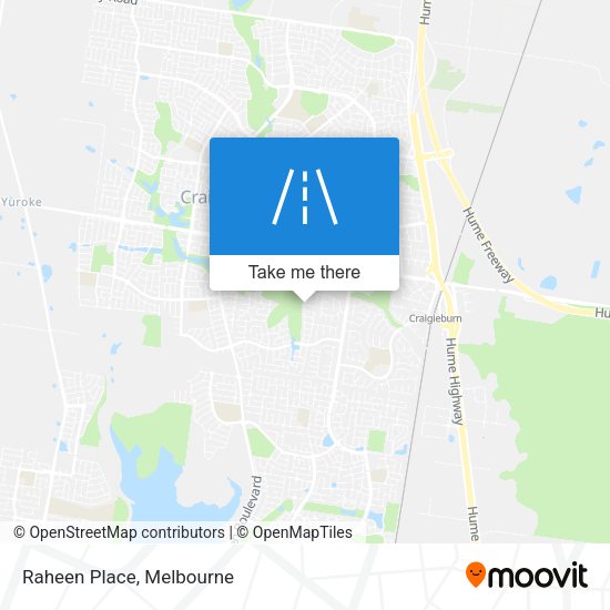 Raheen Place map