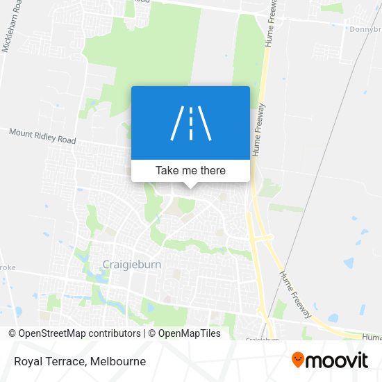 Royal Terrace map