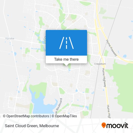 Saint Cloud Green map