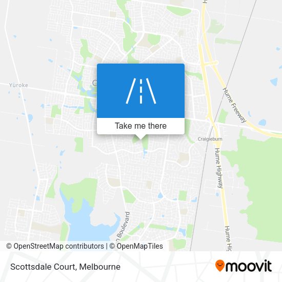 Scottsdale Court map
