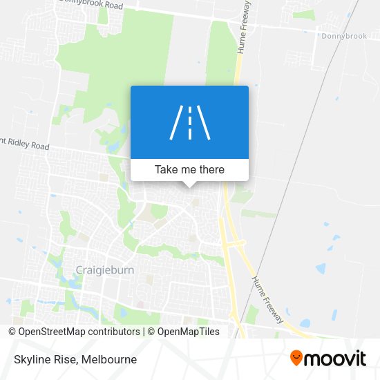 Skyline Rise map