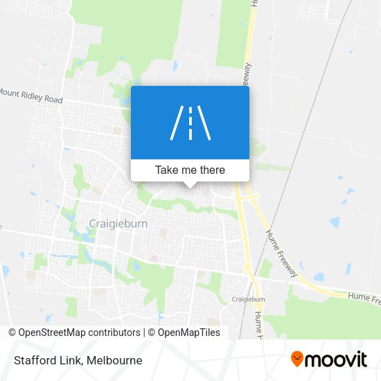 Stafford Link map