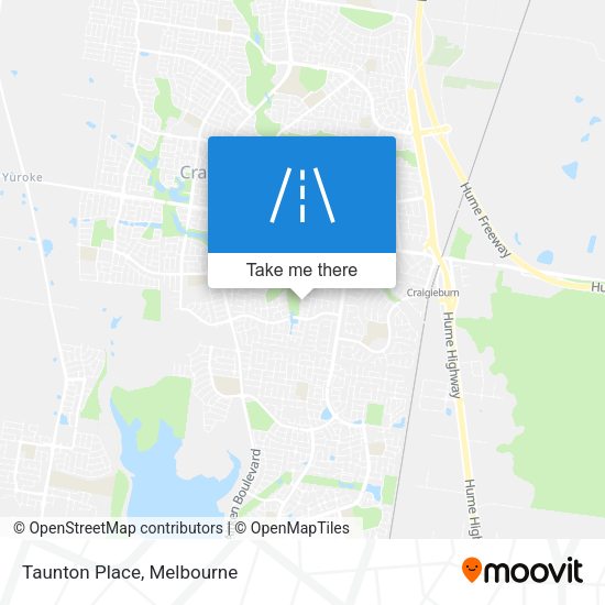 Taunton Place map