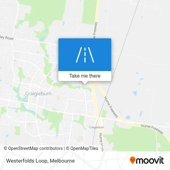 Mapa Westerfolds Loop