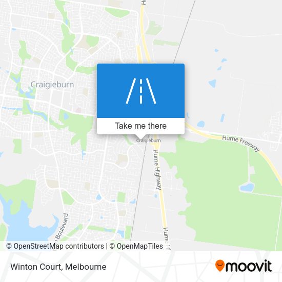 Winton Court map