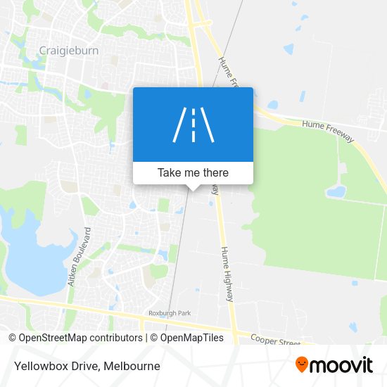 Yellowbox Drive map