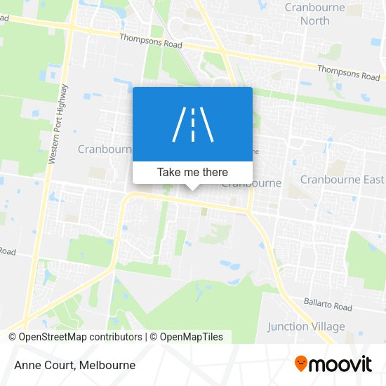 Anne Court map
