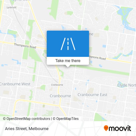 Aries Street map