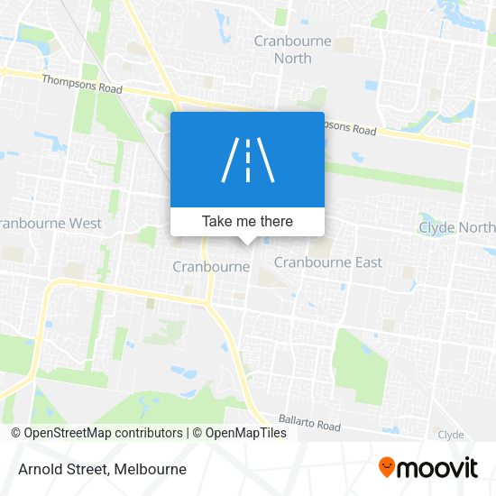 Arnold Street map
