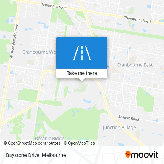 Baystone Drive map