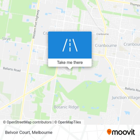 Belvoir Court map