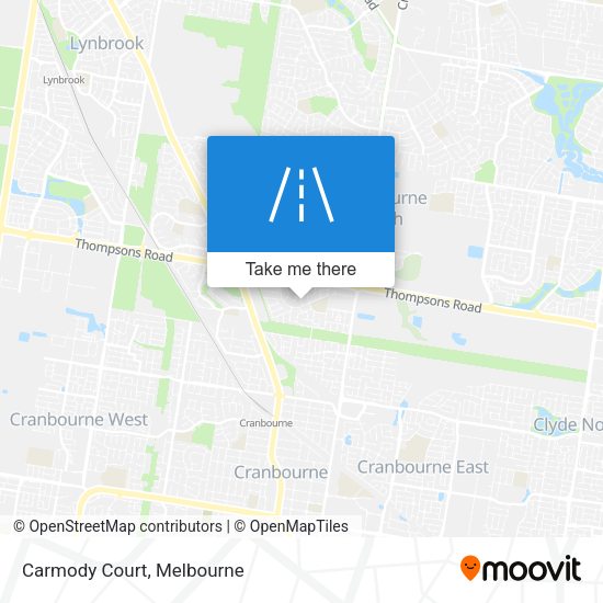 Carmody Court map