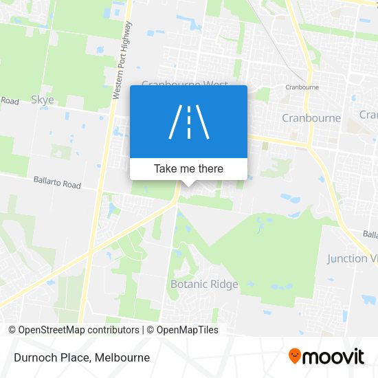 Durnoch Place map