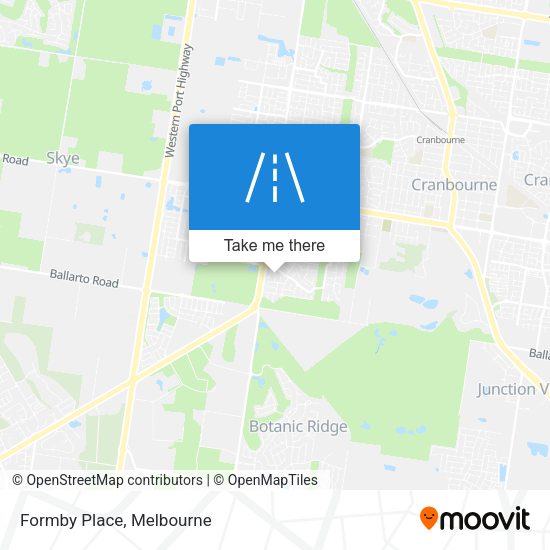 Formby Place map