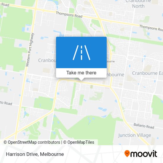 Harrison Drive map