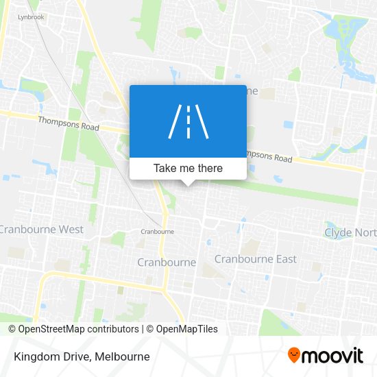 Kingdom Drive map