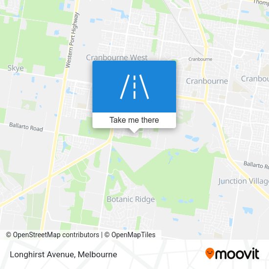 Longhirst Avenue map