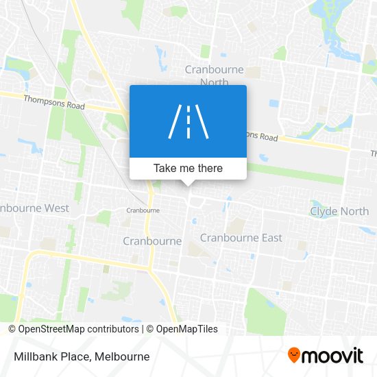 Millbank Place map