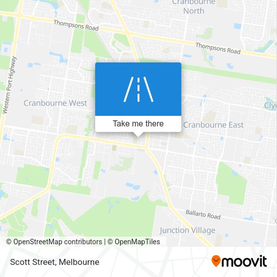 Scott Street map