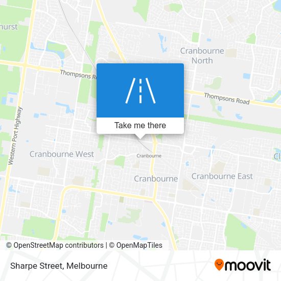 Sharpe Street map