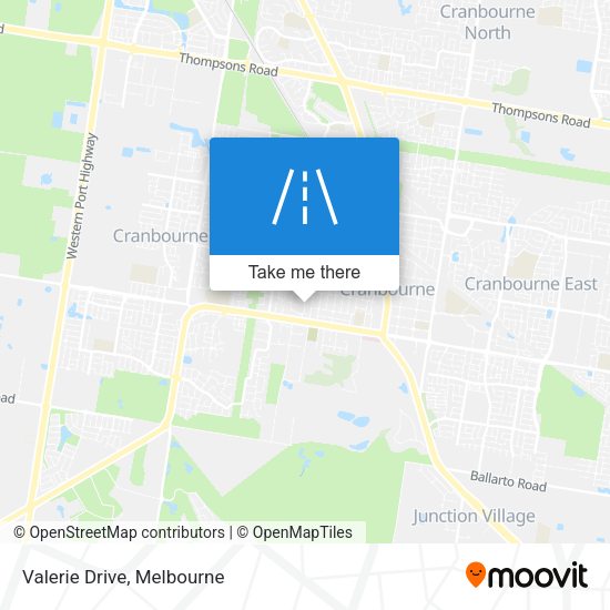 Valerie Drive map