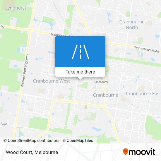 Wood Court map
