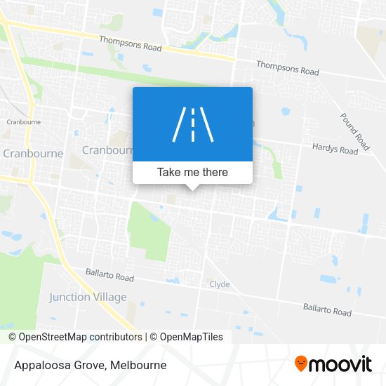 Appaloosa Grove map
