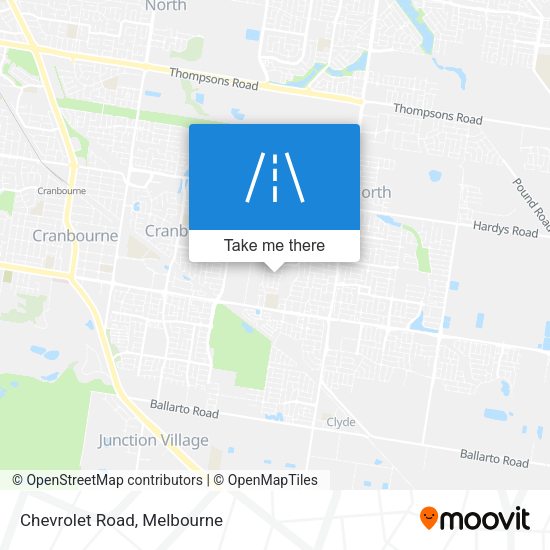 Chevrolet Road map