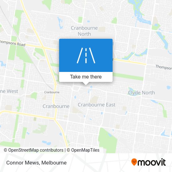 Connor Mews map