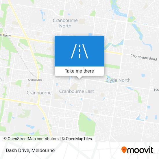 Dash Drive map
