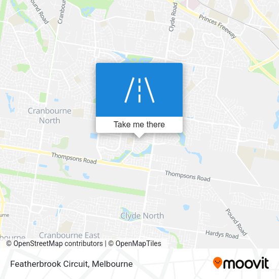 Featherbrook Circuit map
