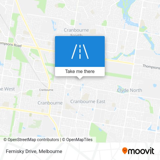 Fernisky Drive map
