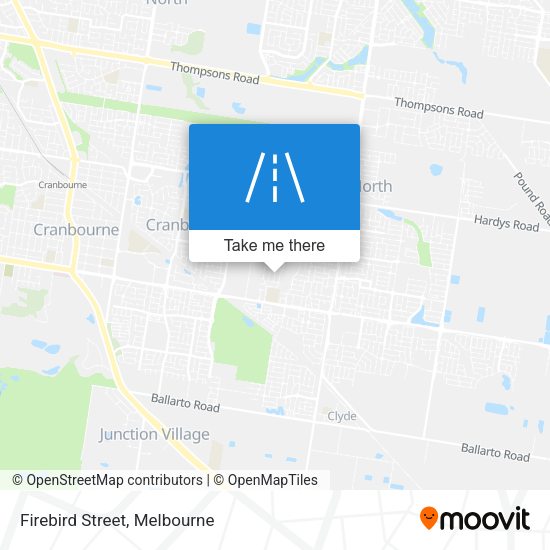 Firebird Street map