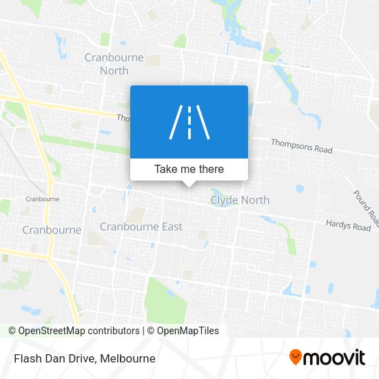 Flash Dan Drive map