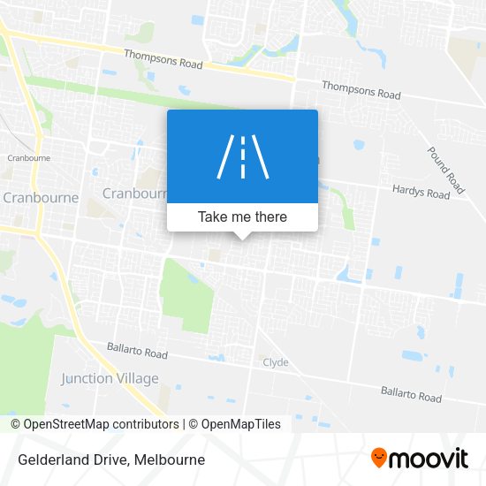 Gelderland Drive map