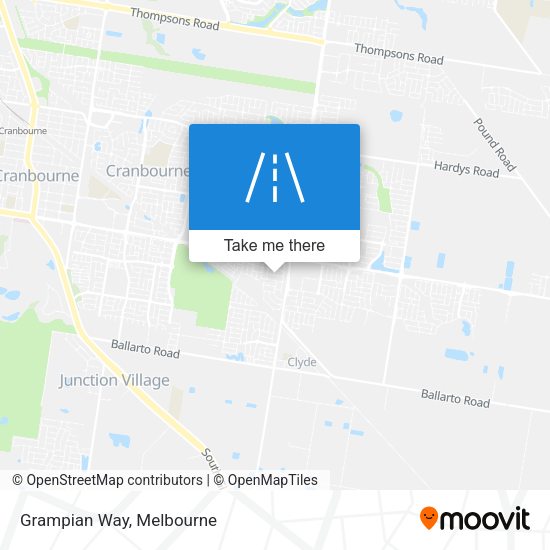 Grampian Way map