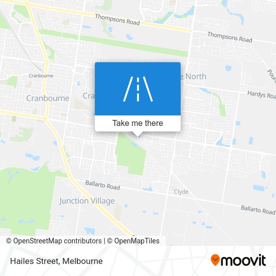Hailes Street map